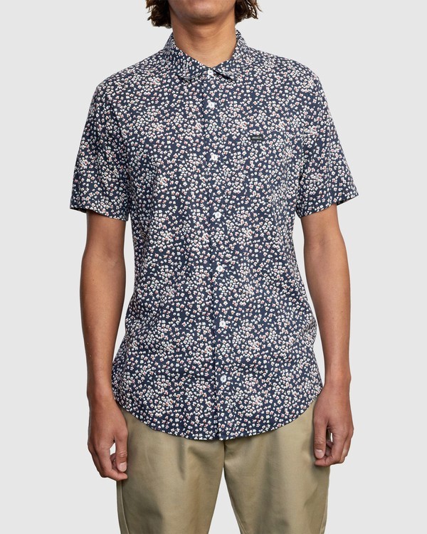 2 Bang On - Short Sleeve Shirt for Men  W1SHRQRVP1 RVCA