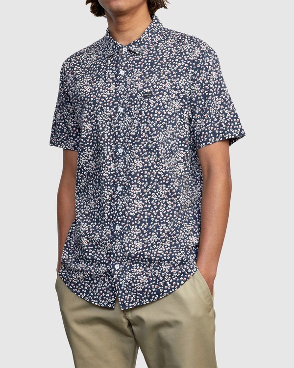 5 Bang On - Short Sleeve Shirt for Men  W1SHRQRVP1 RVCA