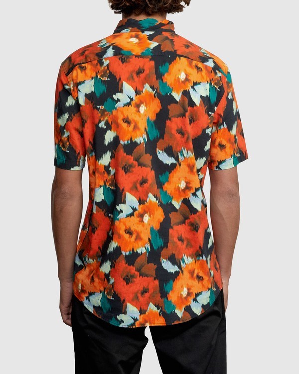 3 Wonder Floral - Short Sleeve Shirt for Men  W1SHSCRVP1 RVCA