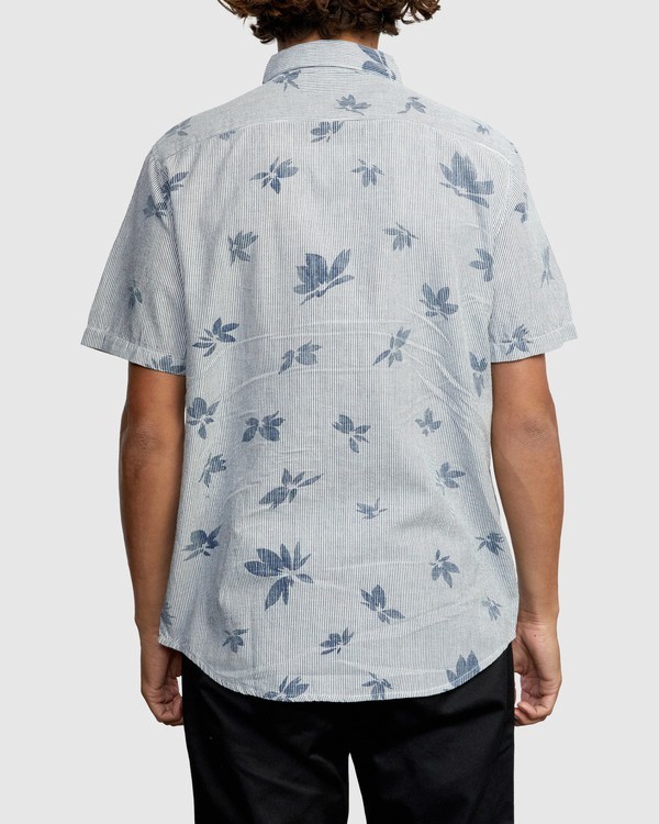 2 Endless Seersucker - Short Sleeve Shirt for Men Blue W1SHSFRVP1 RVCA
