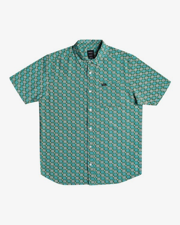0 Vanner Gauze - Camisa de manga corta para Hombre  W1SHSIRVP1 RVCA
