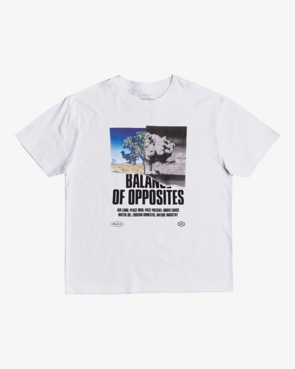 0 Split Truth - T-Shirt for Men White W1SSRARVP1 RVCA