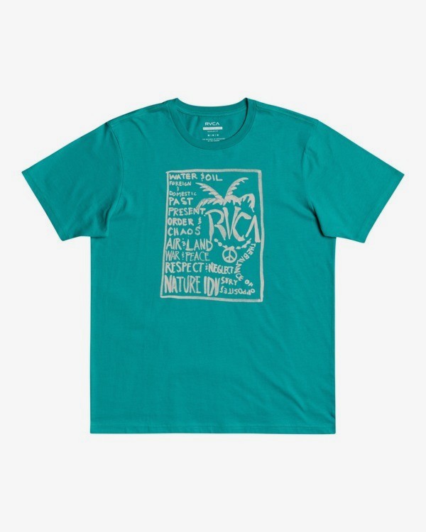 0 Vibes - T-Shirt for Men Blue W1SSRURVP1 RVCA