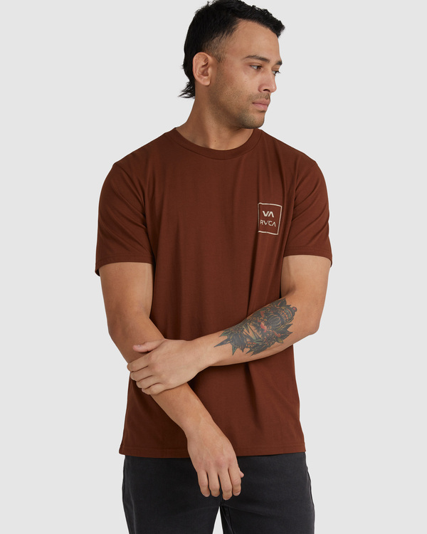 0 VA All The Ways - T-Shirt for Men Brown W1SSSLRVP1 RVCA