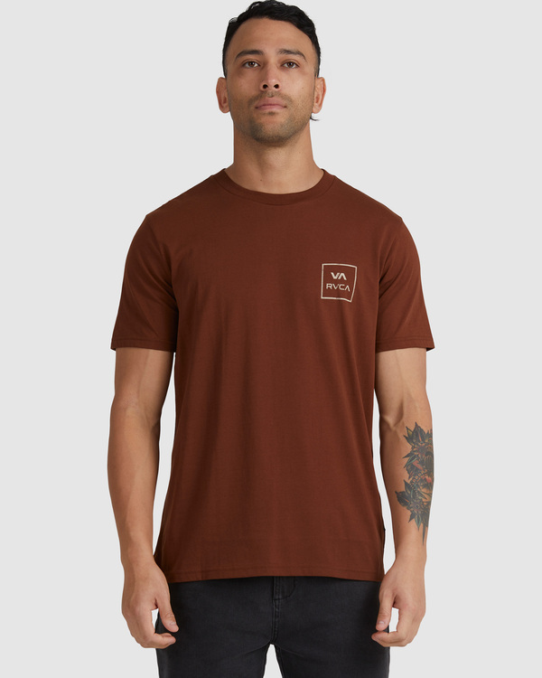 5 VA All The Ways - T-Shirt for Men Brown W1SSSLRVP1 RVCA