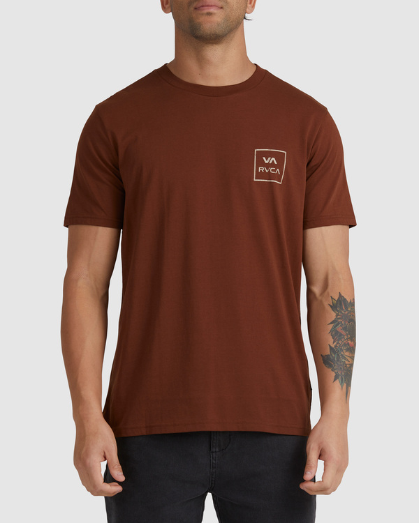 7 VA All The Ways - T-Shirt for Men Brown W1SSSLRVP1 RVCA