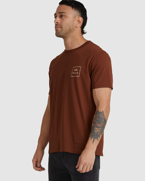 3 VA All The Ways - T-Shirt for Men Brown W1SSSLRVP1 RVCA
