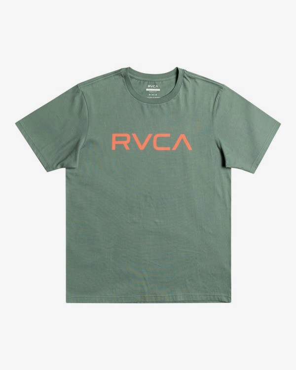 0 Big RVCA - Maglietta da Uomo  W1SSSQRVP1 RVCA