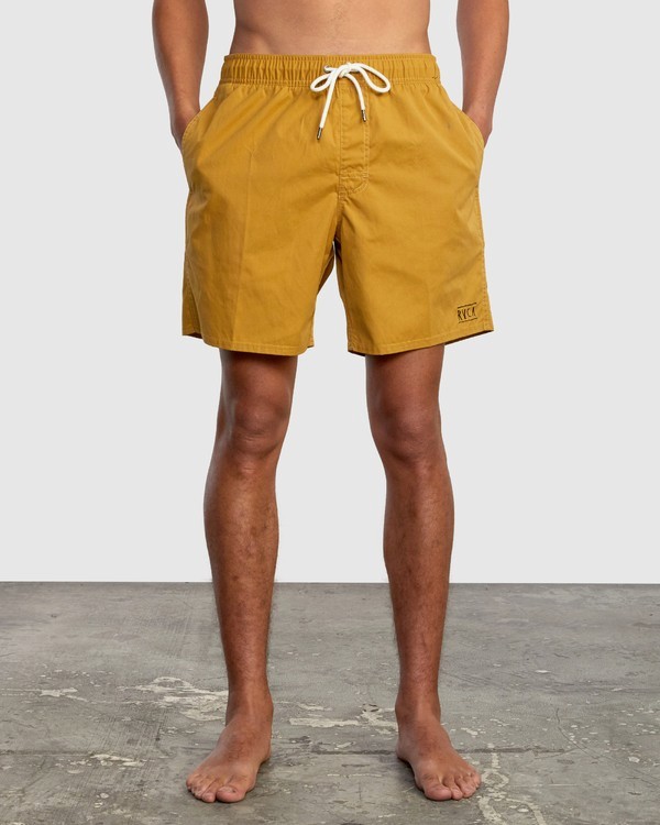1 Opposites 17" - Short elástico para Hombre Gris W1VORBRVP1 RVCA