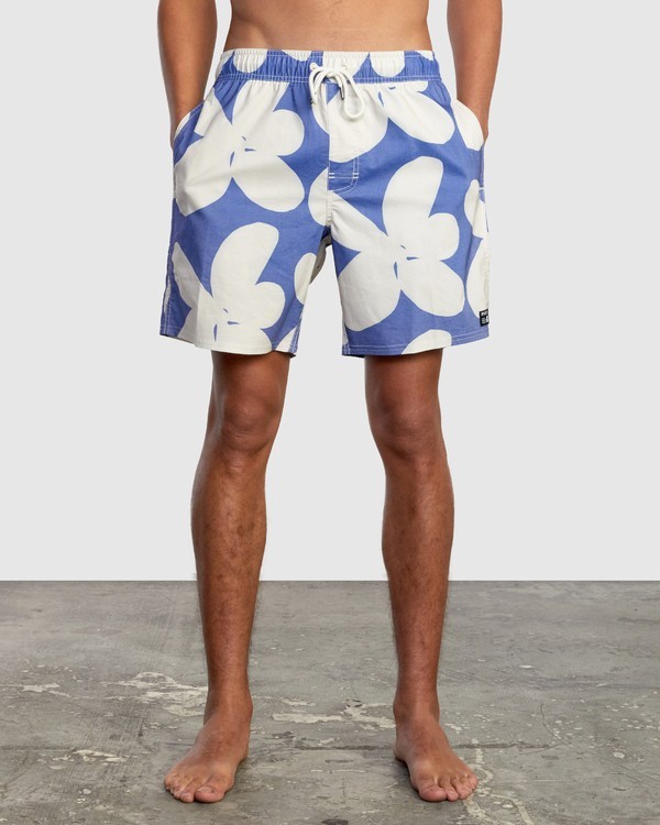 1 Bailey Elder 17" - Short elástico para Hombre Multi W1VORJRVP1 RVCA