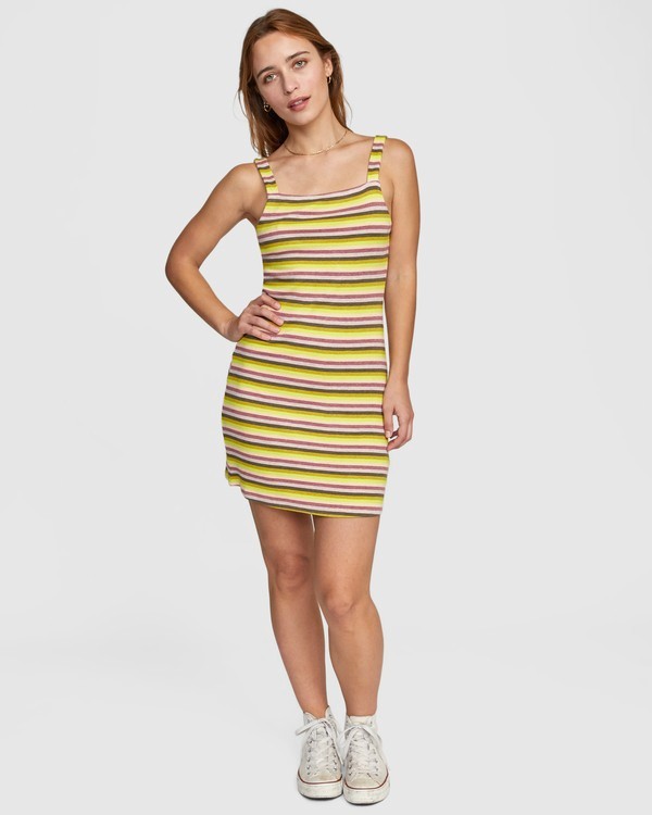 3 Nobody's Babe - Mini-Kleid für Frauen Grau W3DRRFRVP1 RVCA