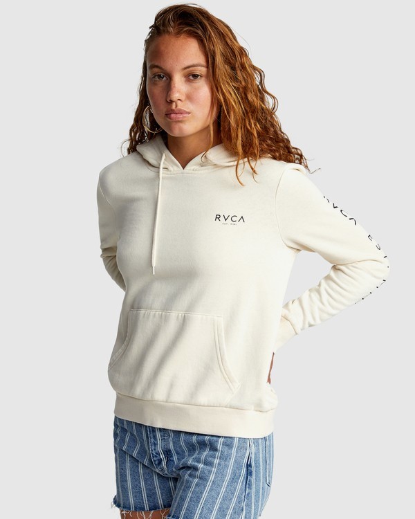 4 RVCA Classic - Hoodie for Women  W3HORCRVP1 RVCA