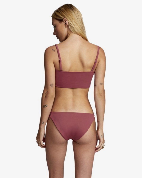 0 Solid - Braguita de bikini discreta para Mujer Violeta W3SBRCRVP1 RVCA