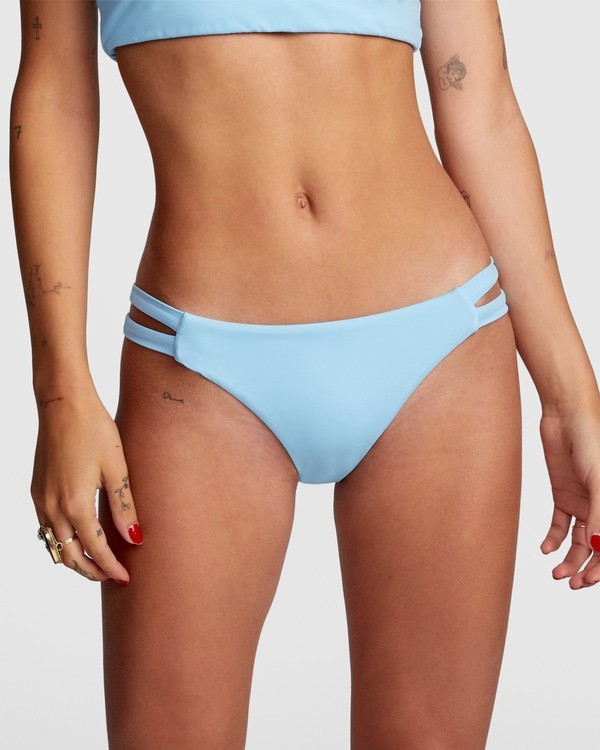 2 Solid - Braguita de bikini discreta para Mujer Negro W3SBRCRVP1 RVCA