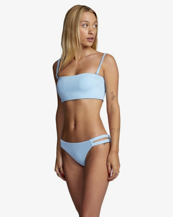 1 Solid - Braguita de bikini discreta para Mujer Negro W3SBRCRVP1 RVCA
