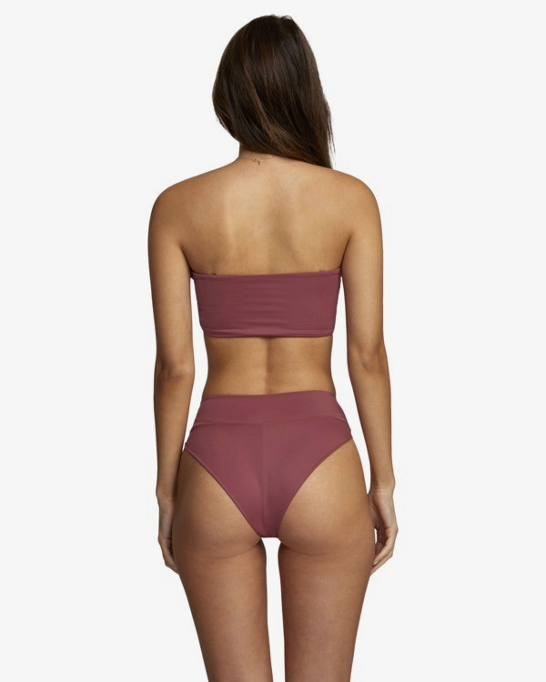 0 Solid High Rise - Mini Bikini Bottoms for Women Purple W3SBRFRVP1 RVCA