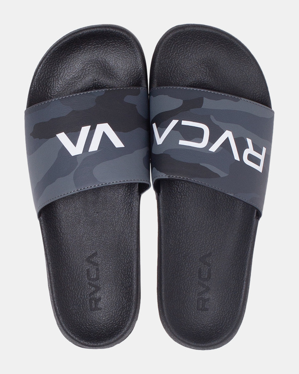 2 RVCA Sport - Claquettes pour Homme Vert W4FFMARVP1 RVCA
