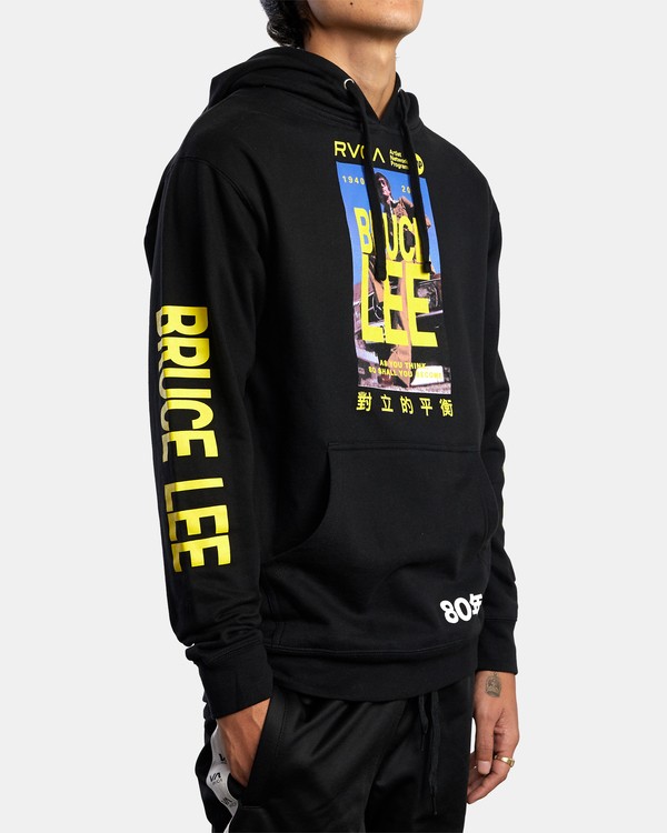 Bruce Lee As You Think Hoodie for Men RVCA