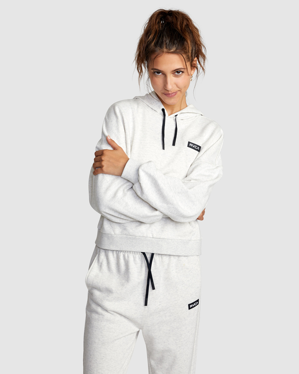 1 VA Essential - Sweat &agrave; capuche pour Femme Blanc W4HOWCRVP1 RVCA