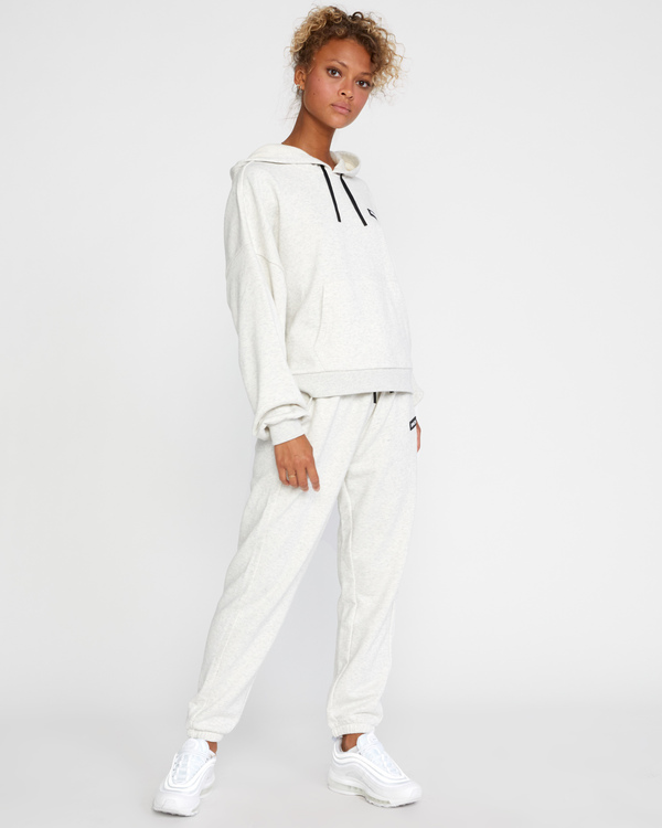 2 VA Essential - Sweat &agrave; capuche pour Femme Blanc W4HOWCRVP1 RVCA