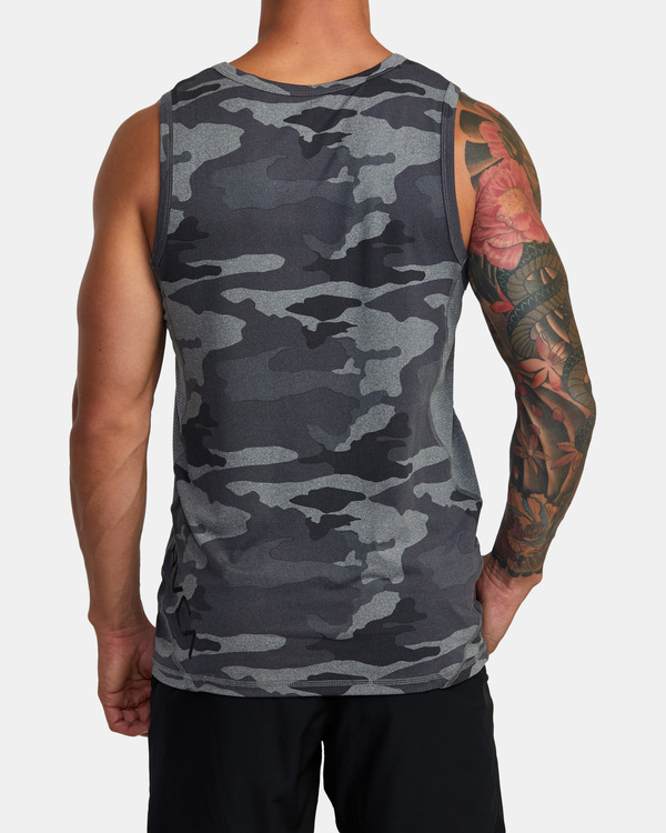 3 Sport Vent - Sports Top for Men Green W4KTMCRVP1 RVCA