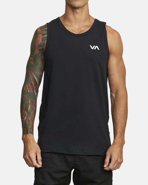 13 Sport Vent - Top deportivo para Hombre Negro W4KTMCRVP1 RVCA