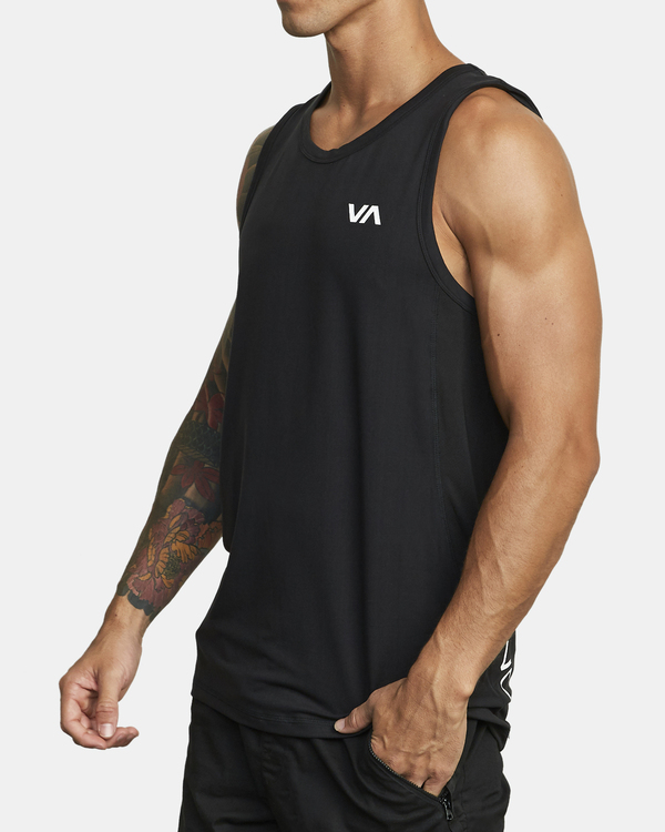 15 Sport Vent - Top deportivo para Hombre Negro W4KTMCRVP1 RVCA