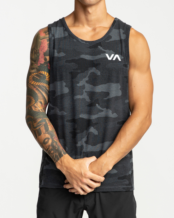 16 Sport Vent - Sports Top for Men Brown W4KTMCRVP1 RVCA