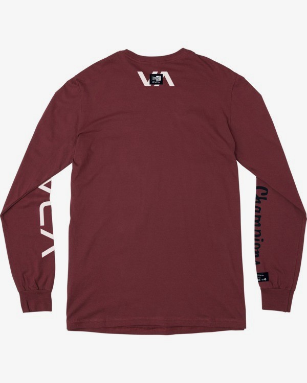 1 Everlast x Everlast Stack Patch - Camiseta de manga larga para Hombre Marron W4LSMBRVP1 RVCA