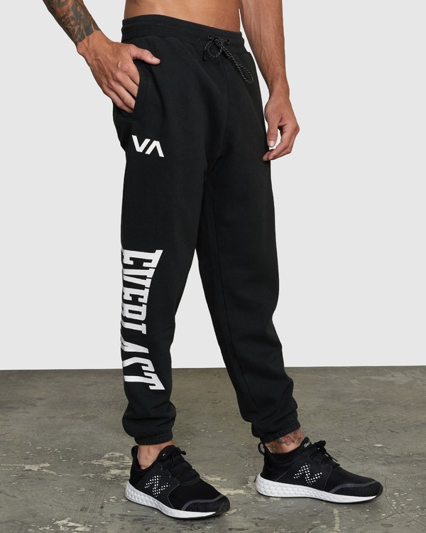 5 Everlast x RVCA - Pantalon de jogging pour Homme  W4PTMDRVP1 RVCA