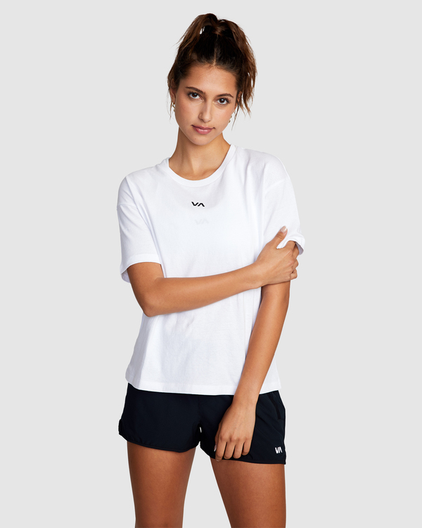 1 VA Essential - T-shirt pour Femme Blanc W4TPWGRVP1 RVCA