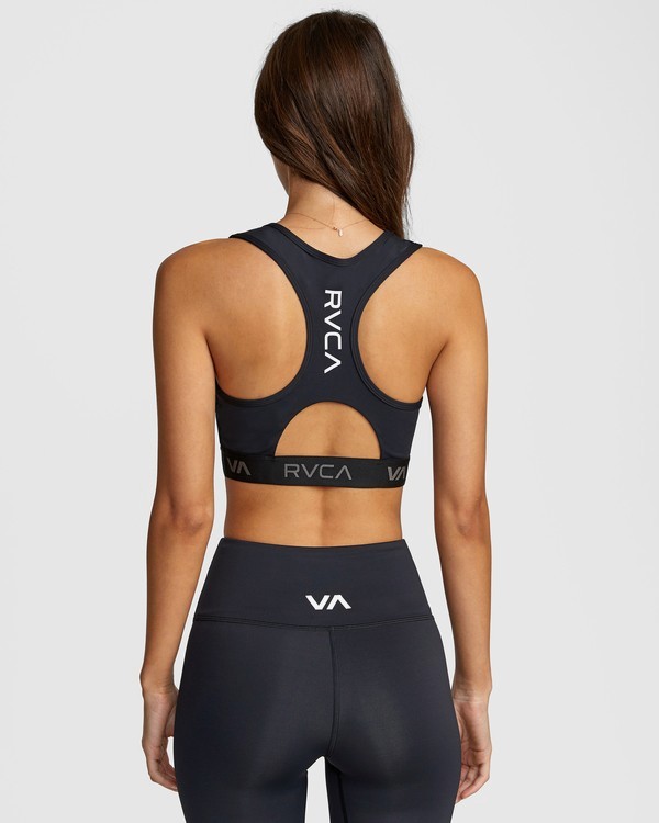 1 VA Sport Cut Out - Medium Impact Sports Bra for Women  W4UNWARVP1 RVCA