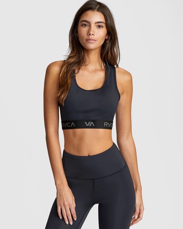 2 VA Sport Cut Out - Medium Impact Sports Bra for Women  W4UNWARVP1 RVCA