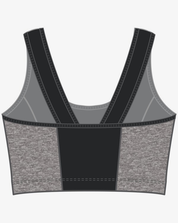 6 Everlast x RVCA - Medium Impact Sports Bra for Women Black W4UNWDRVP1 RVCA