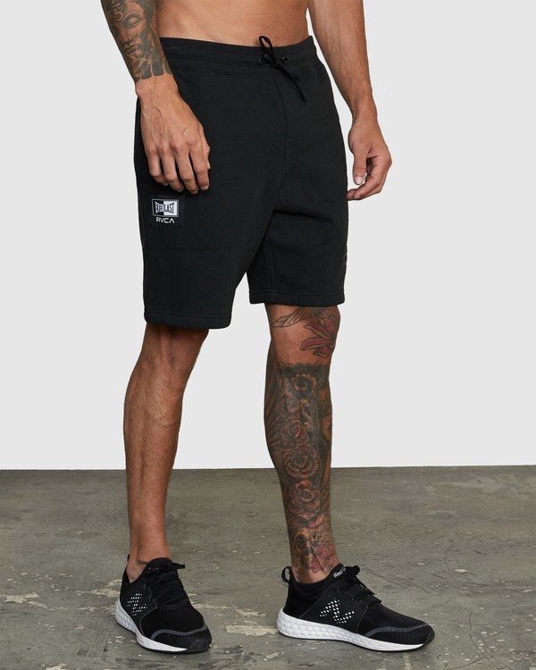 6 Everlast x RVCA - Sweat Shorts for Men  W4WKMGRVP1 RVCA