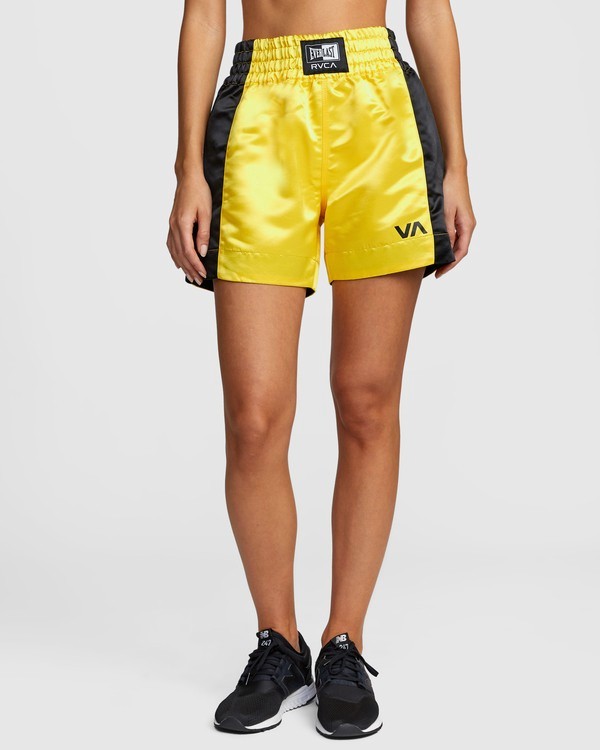 0 Everlast x RVCA - Boxing Shorts for Women  W4WKWARVP1 RVCA