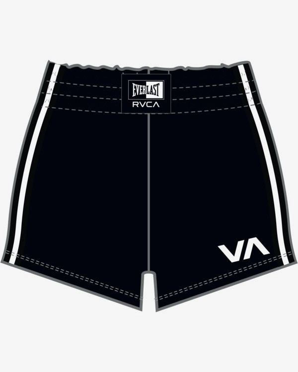 8 Everlast x RVCA - Sweat Shorts for Women Black W4WKWBRVP1 RVCA