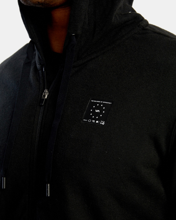 2 VA Sport Swift Box - Zip-Up Hoodie for Men  W4ZHMARVP1 RVCA