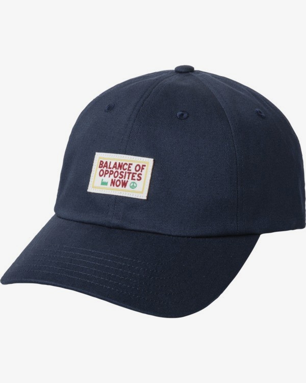 0 Draft - Strapback Cap for Men Blue W5CPRIRVP1 RVCA