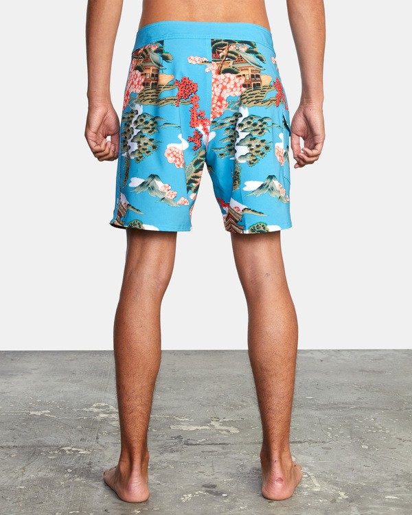 2 Restless - Recycled Swim Shorts for Men  X1BSRDRVS1 RVCA