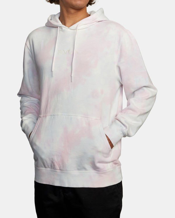 3 Tonally Tie Dye - Hoodie for Men  X1HORARVS1 RVCA