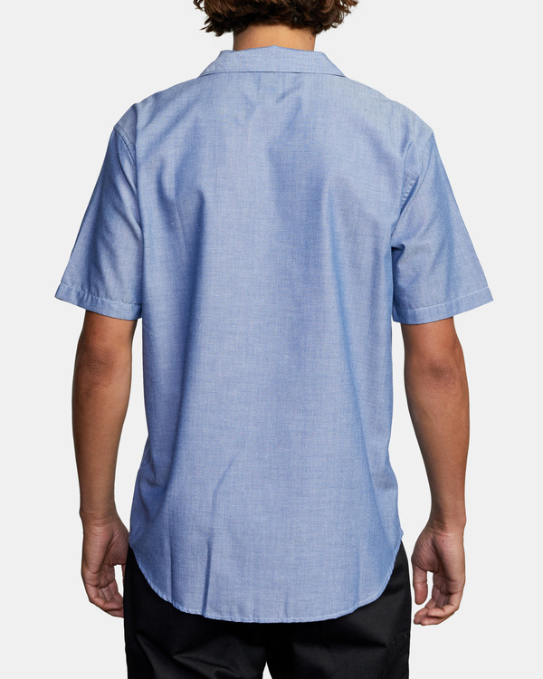 2 Recession Collection Day Shift - Short Sleeve Shirt for Men  X1SHRFRVS1 RVCA