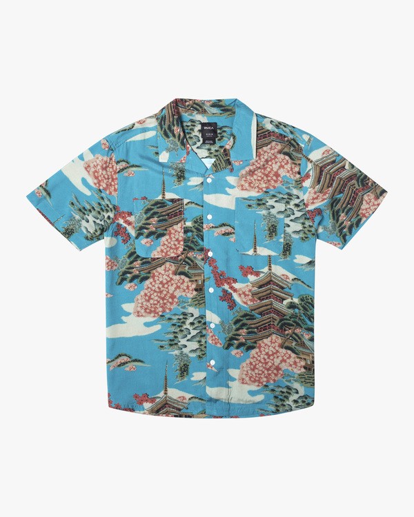 0 Kyuka - Camisa de manga corta para Hombre  X1SHRLRVS1 RVCA