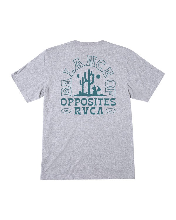 1 Hi-Des - T-Shirt for Men Grey X1SSRORVS1 RVCA
