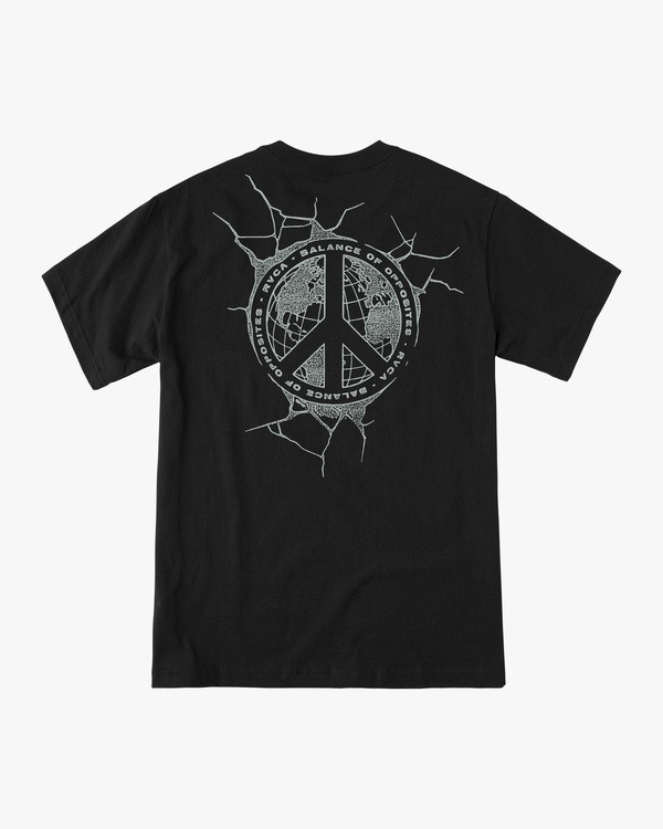1 Pascifist - T-Shirt for Men Black X1SSRQRVS1 RVCA