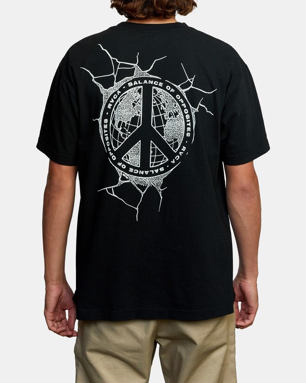 3 Pascifist - T-Shirt for Men Black X1SSRQRVS1 RVCA