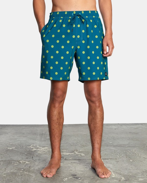 1 VA Elastic - Recycled Swim Shorts for Men  X1VORFRVS1 RVCA