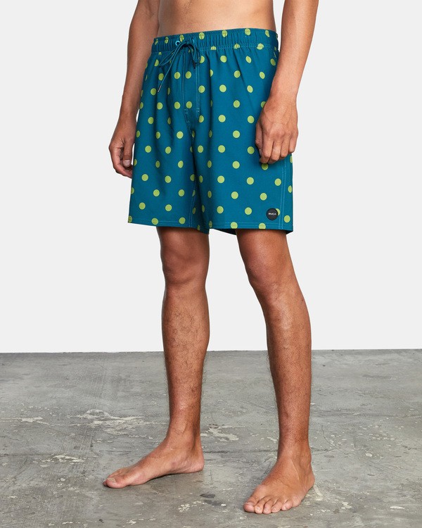 3 VA Elastic - Recycled Swim Shorts for Men  X1VORFRVS1 RVCA