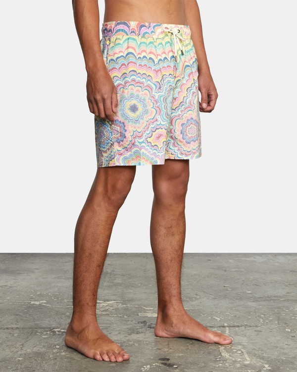 4 Kelsey Elastic - Recycled Swim Shorts for Men  X1VORGRVS1 RVCA