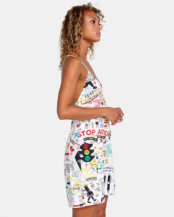 3 Daytona Espo - Strappy Dress for Women  X3DRRDRVS1 RVCA